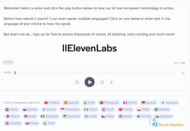 ElevenLabs: Generate Realistic Voice Audios with this AI